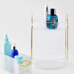 New Acrylic Bottle Storage Container Clear Bathroom Storage