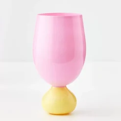 Hot Aden Wine Glass Pink Wine Glasses