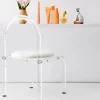 Best Arch Lucite Accent Chair White Furniture