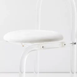 Best Arch Lucite Accent Chair White Furniture