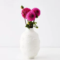 Clearance Baci Ceramic Vase White Vases