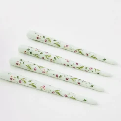 Clearance Bouquet Soy Taper Candle 4 Pack Sage Candles