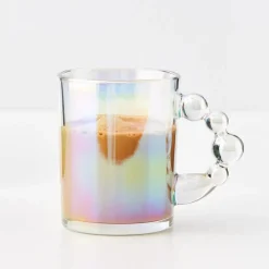 Online Bubble Glass Mug Iridescent Mugs & Teacups