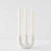 Online Candelabra Ceramic Taper Candle Holder White Candle Holders