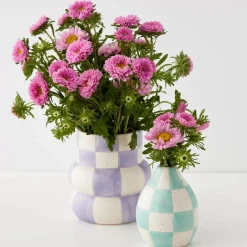 Sale Check Ceramic Vase Blue Vases
