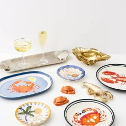 Discount Crab Ceramic Side Plate Tableware