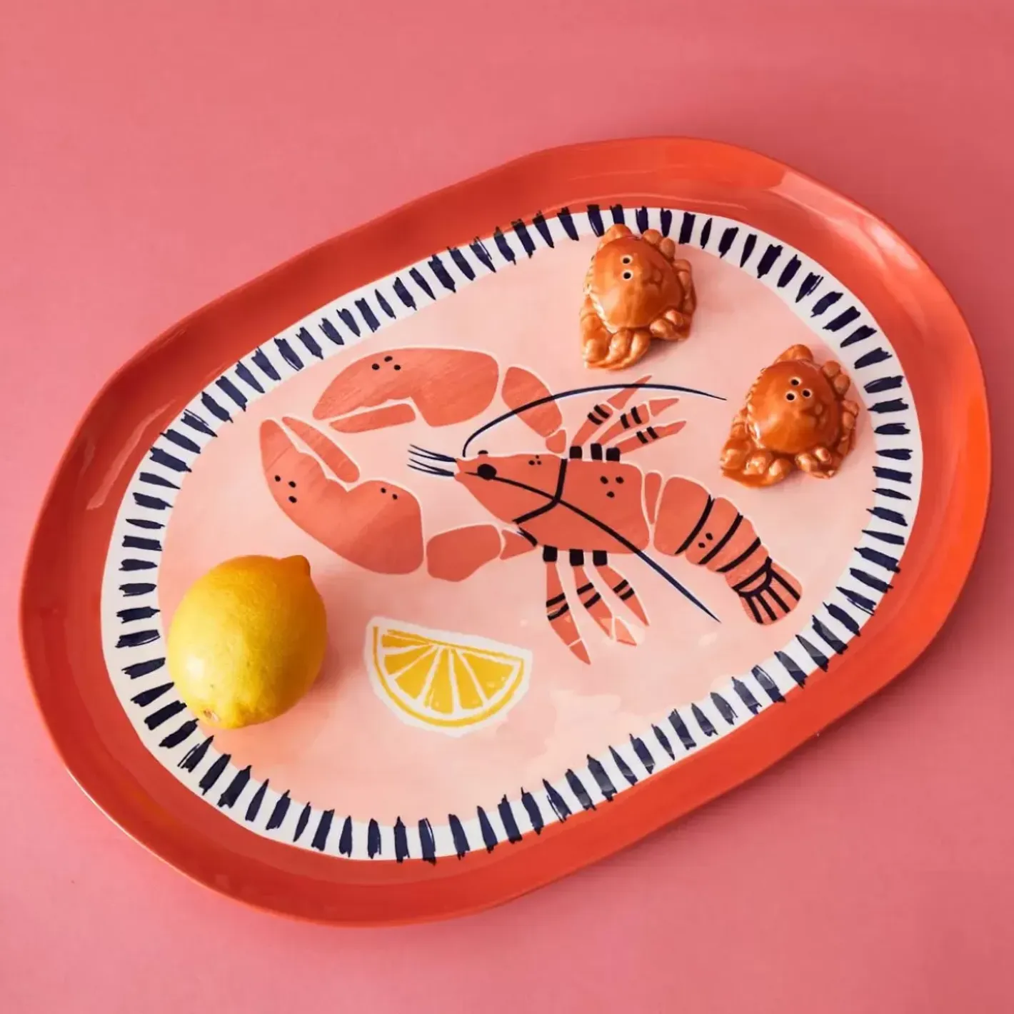 Online Crab Salt & Pepper Shakers Tableware