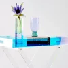 New Iridescent Console Tray Side Table Furniture