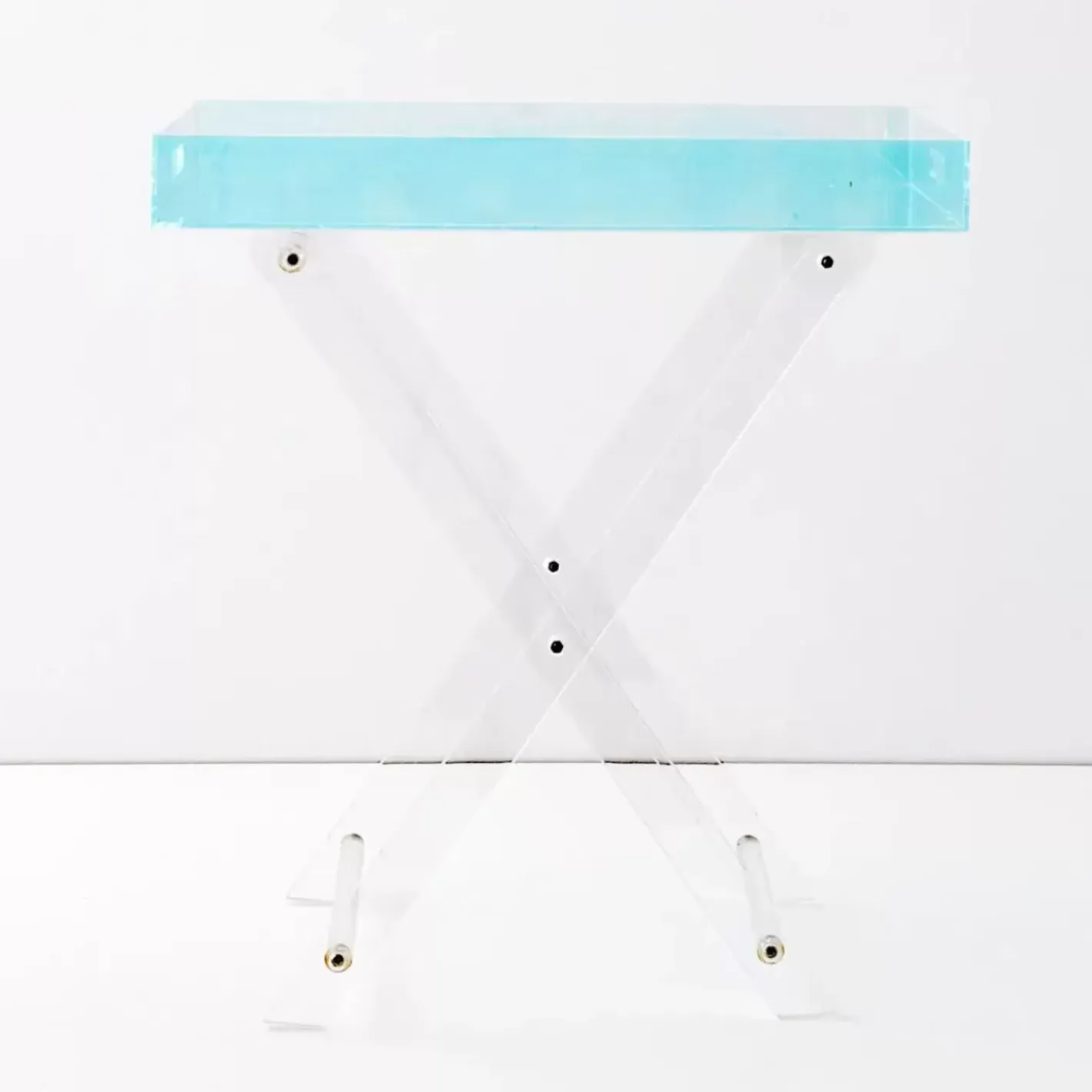 New Iridescent Console Tray Side Table Furniture