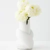 New Knot Ceramic Vase White Vases