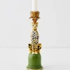 Sale Leon Leopard Resin Candle Holder Candle Holders