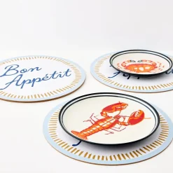 Outlet Lobster Ceramic Plate Tableware