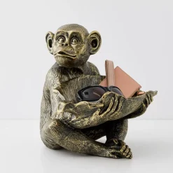 Outlet Max Monkey Resin Sculpture Decorative Objects & Trays