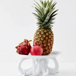 New Otis Octopus Resin Decorative Tray White Decorative Objects & Trays