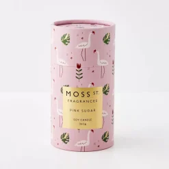 Best Pink Sugar Soy Scented Candle Home Fragrance