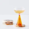 Discount Resin Coasters 4 Pack Tortoiseshell Tableware