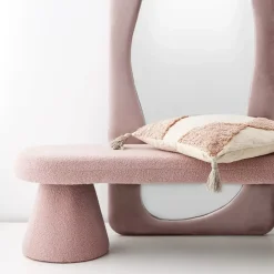 Hot Ripples Velvet Full Length Mirror Mushroom Mirrors