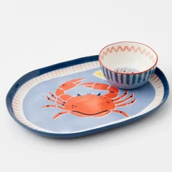 Clearance Shelly Ceramic Trinket Dish Jewellery Organisation