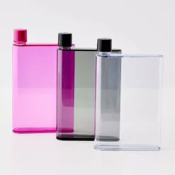 New Slimline Water Bottle Pink Drinkware