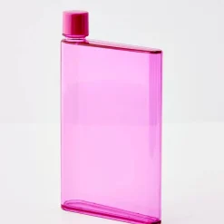 New Slimline Water Bottle Pink Drinkware