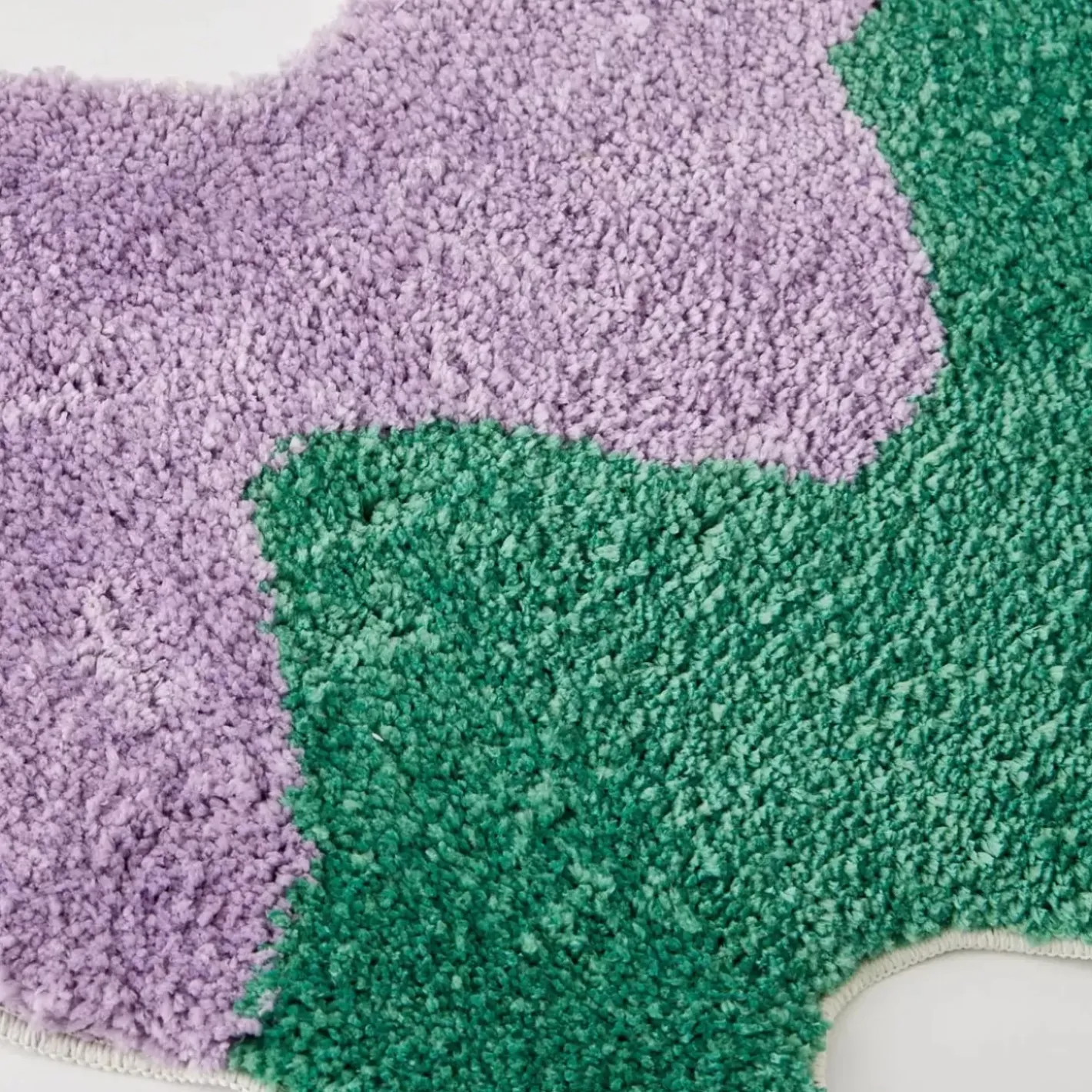 Sale Squiggle Floor Runner Lavender/Green Rugs & Mats