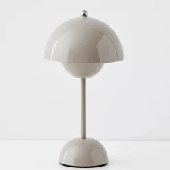 New Touch Mushroom Lamp Grey Lighting