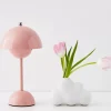 Clearance Touch Mushroom Lamp Pink Lighting
