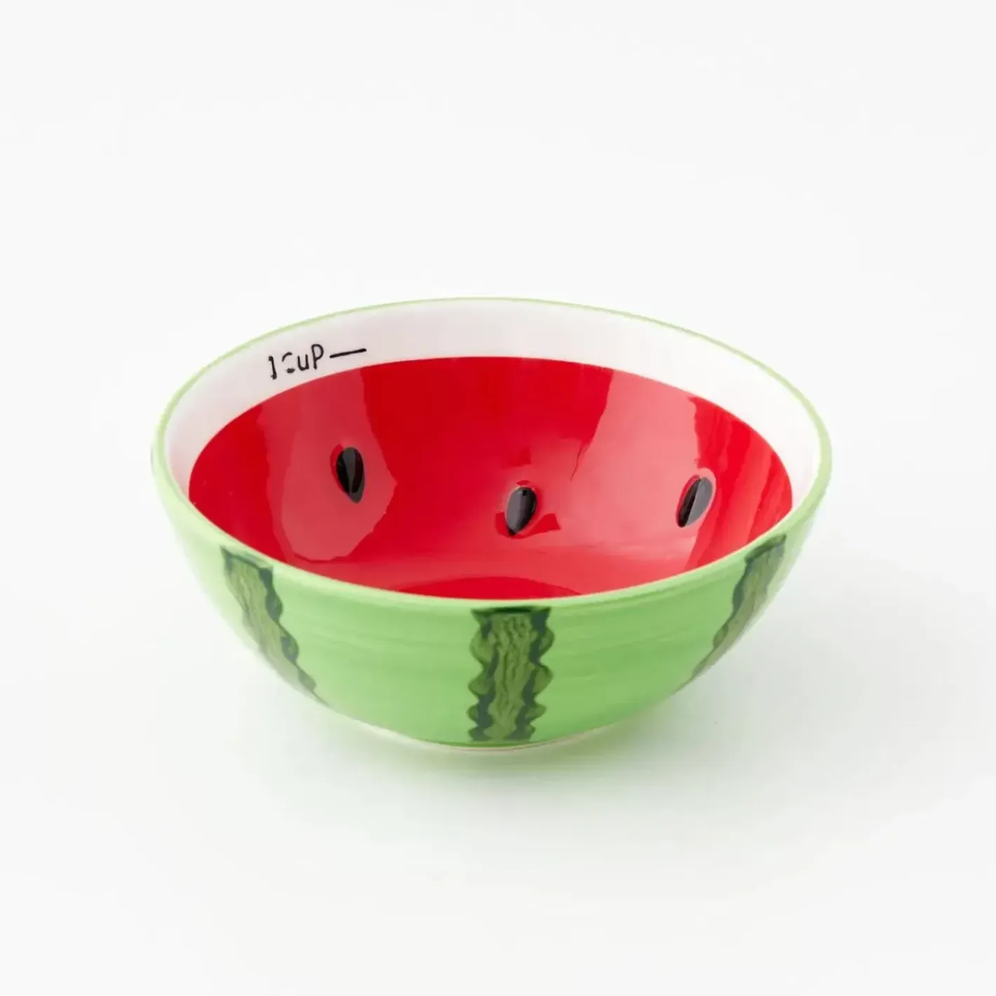 Discount Watermelon Ceramic Bowl Red Tableware